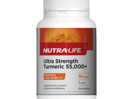 Nutra-Life Ultra Strength Turmeric 55,000+ Supply