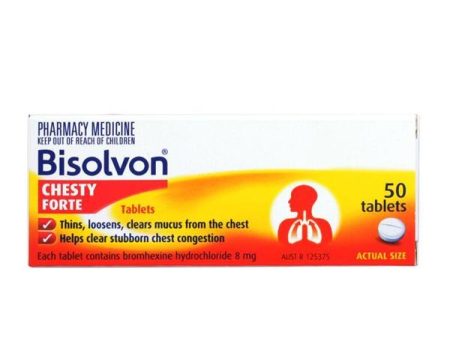 Bisolvon Chesty Forte Tablets For Discount