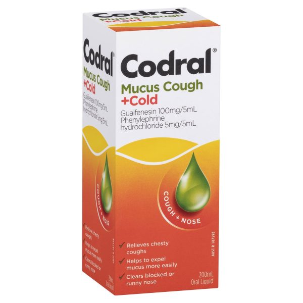 Codral Mucus Cough + Cold Oral Liquid Cheap