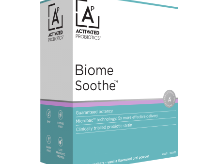 Activated Probiotics Biome Soothe Probiotic Supply