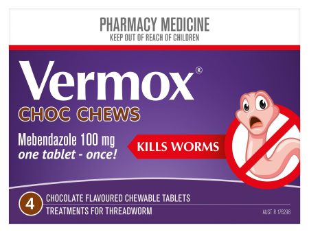 Vermox Worming Treatment Choc Chews Online