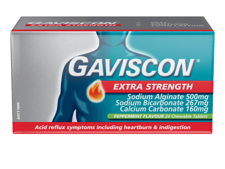 Gaviscon Extra Strength Tablets Peppermint Flavour Discount