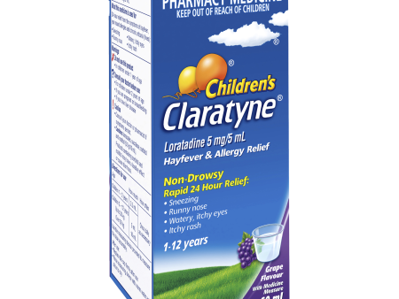 Claratyne Children s Hayfever & Allergy Relief Antihistamine Grape Flavoured Syrup Online Sale