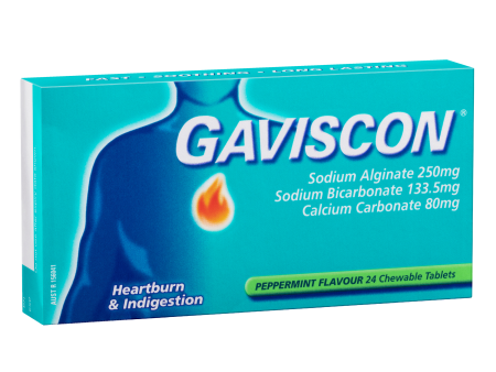 Gaviscon Original Chewable Tablets - Peppermint Online Hot Sale