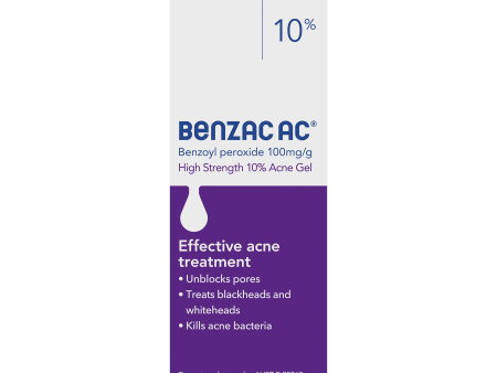 Benzac AC High Strength 10% Acne Gel For Sale